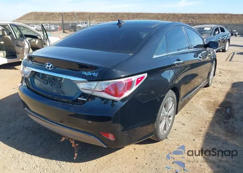 2013 Hyundai Sonata Hybrid Limited z USA, uszkodzony, nr VIN KMHEC4A45DA070529